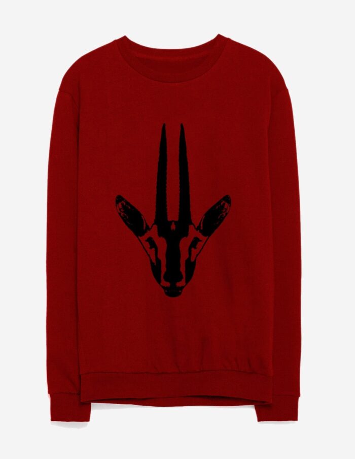 gazelle head-red