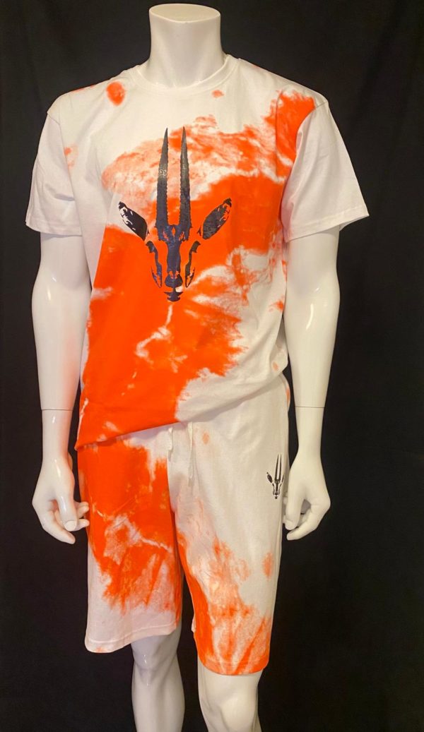 orange_printed-gazelle_shorts_set